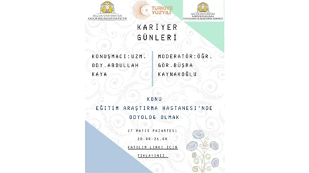 Eğitim Araştırma Hastanesi'nde Odyolog Olmak 